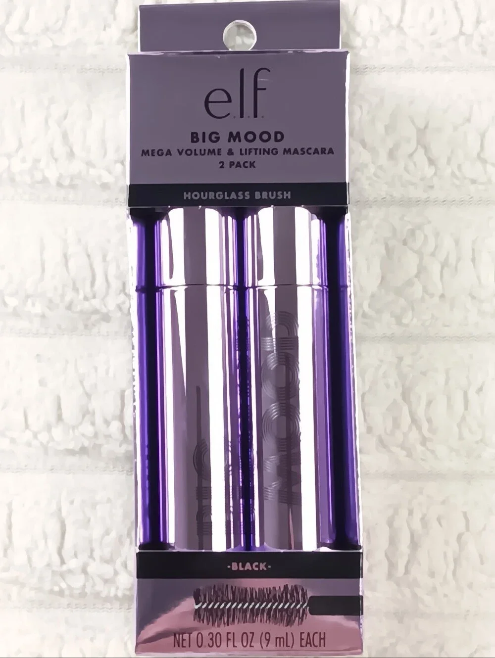 2/$18 Elf Big Mood Black Mascara